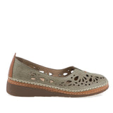 Pantofi Dama Casual Anna Viotti Piele naturala D27-04214 verde