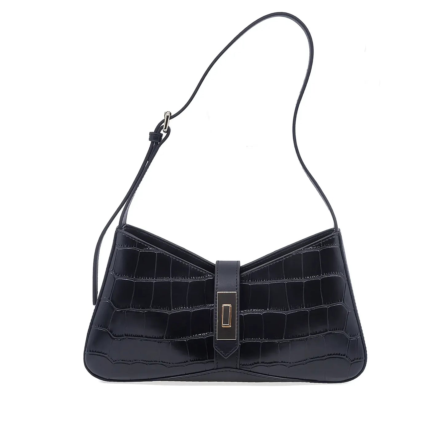 Geantă damă Anna Viotti piele naturala CS9291-001 neagra