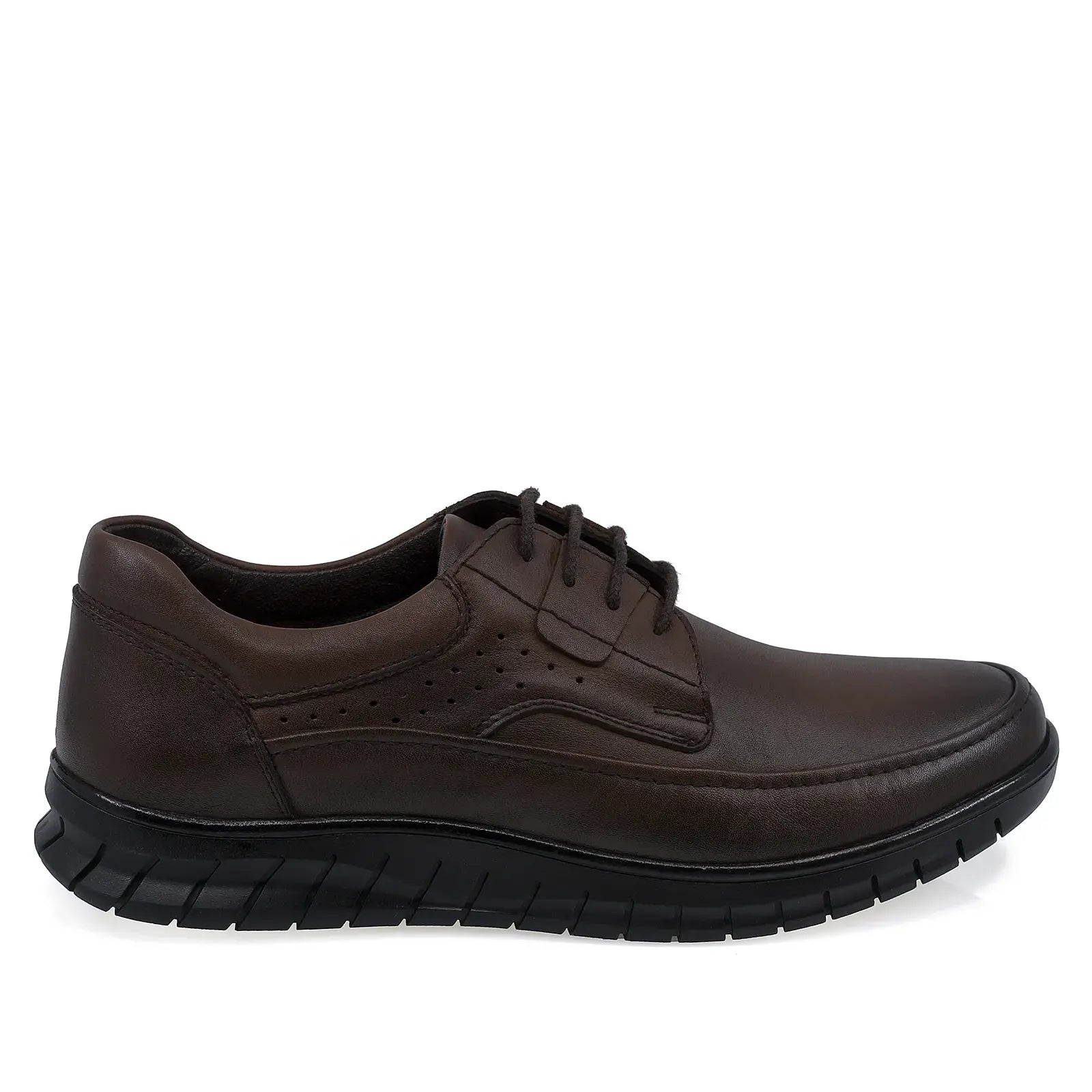 Pantofi barbati casual Goretti piele naturala B64-3640 maro
