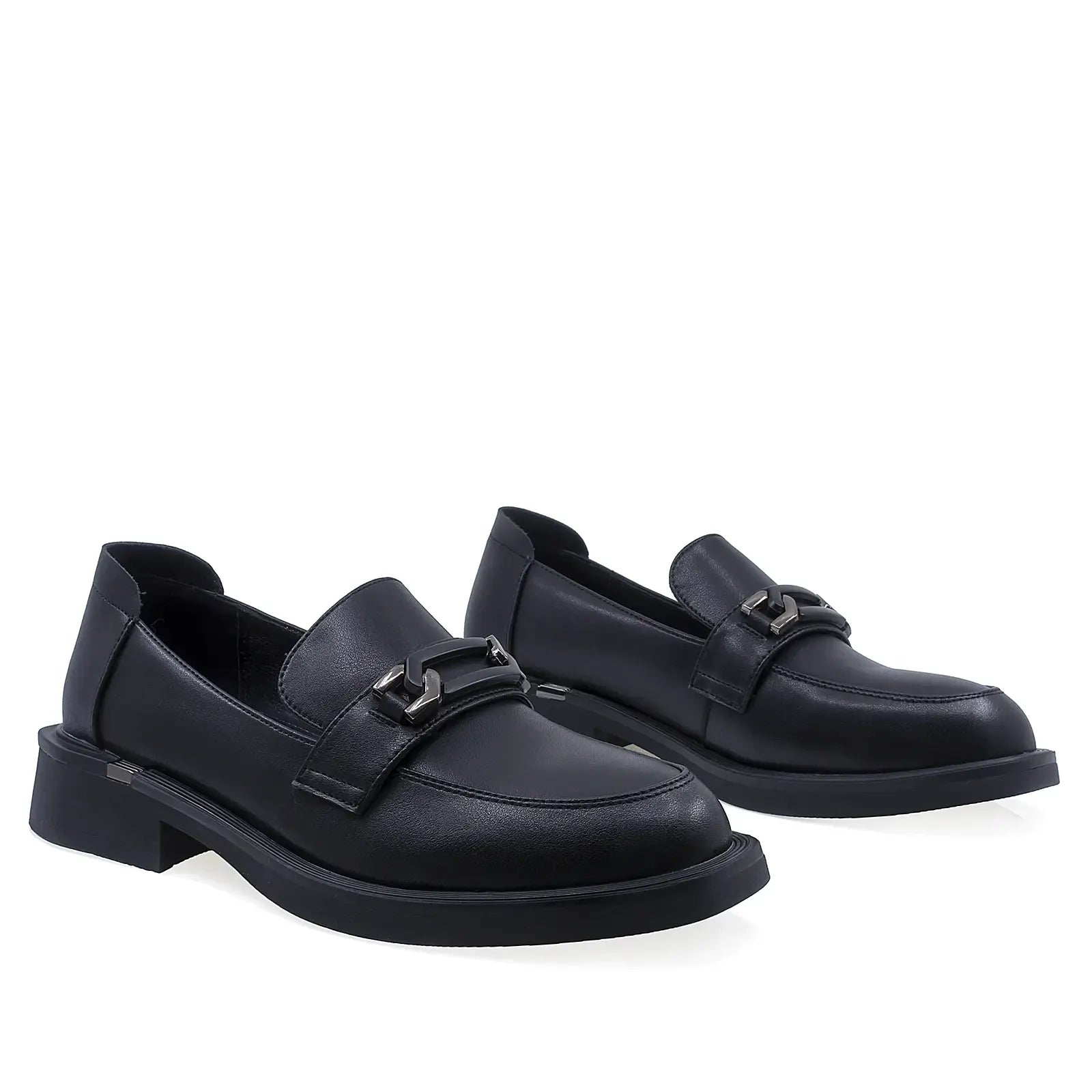 Pantofi Dama Casual Anna Viotti Piele naturala D106-L393-B05-T107 Negru