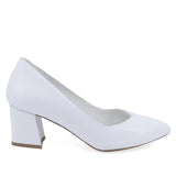 Pantofi dama eleganti Anna Viotti piele naturala D34-24170 alb