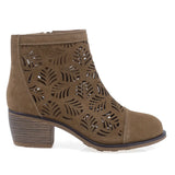Ghete Dama de vara Casual Anna Viotti Piele intoarsa D116-2600-01R camel