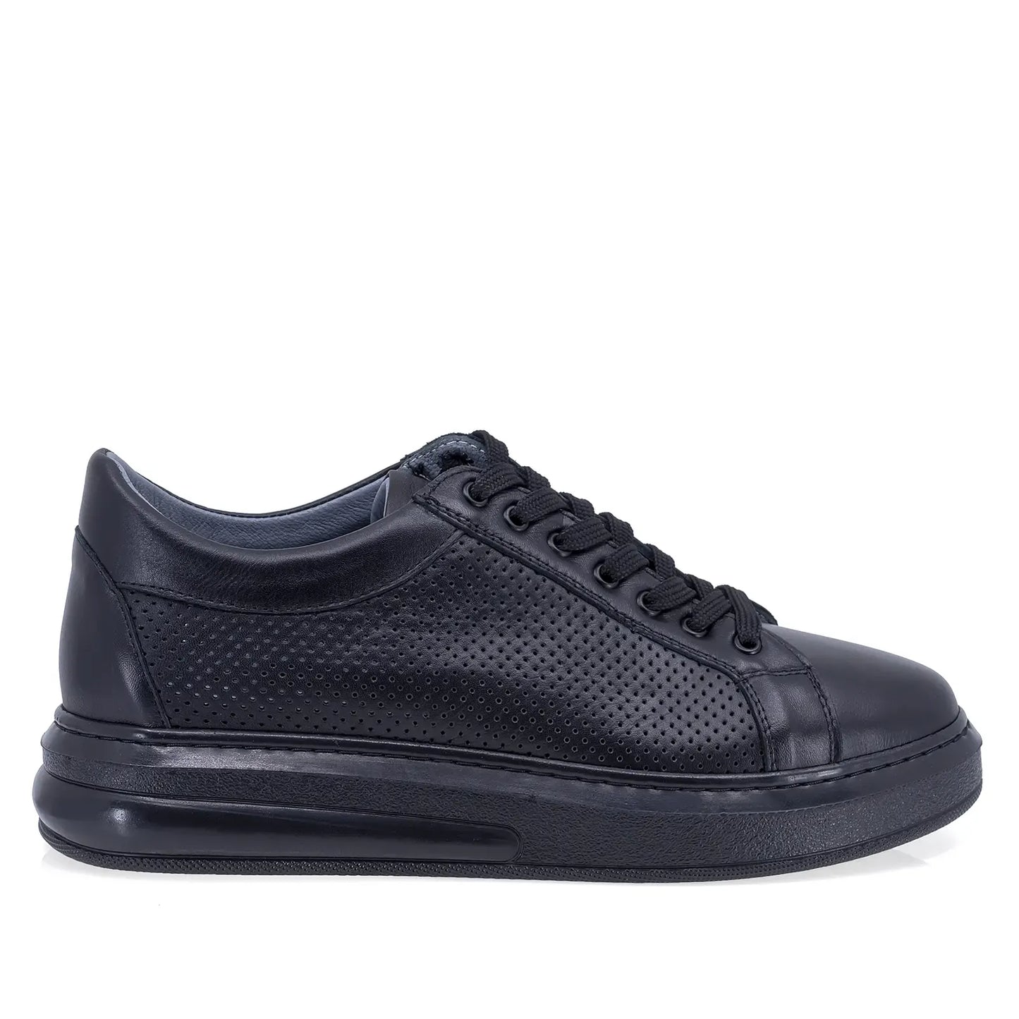 Pantofi barbati casual Goretti piele naturala B16-1451 negru