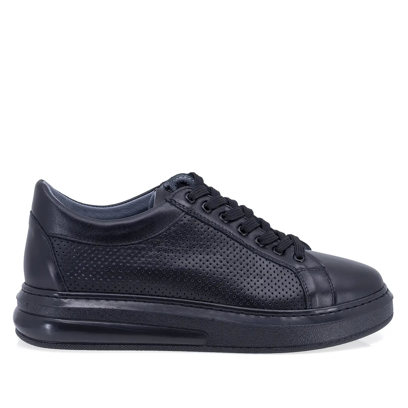 Pantofi barbati casual Goretti piele naturala B16-1451 negru