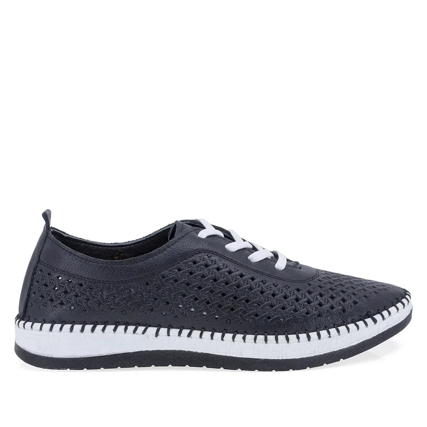 Pantofi Dama Casual Anna Viotti Piele naturala D74-405 negru