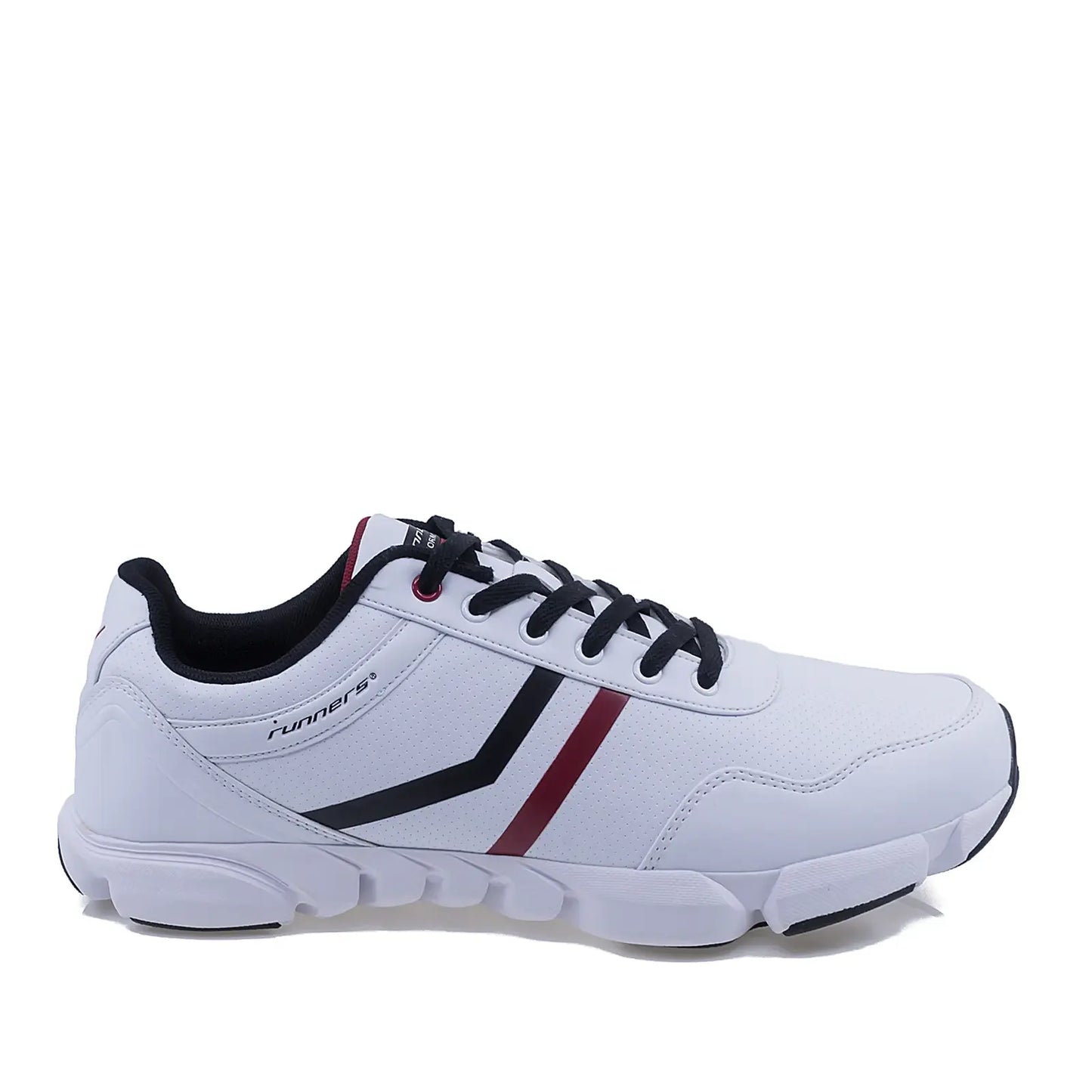 Pantofi Barbati sport poliuretan 182-1809 albi