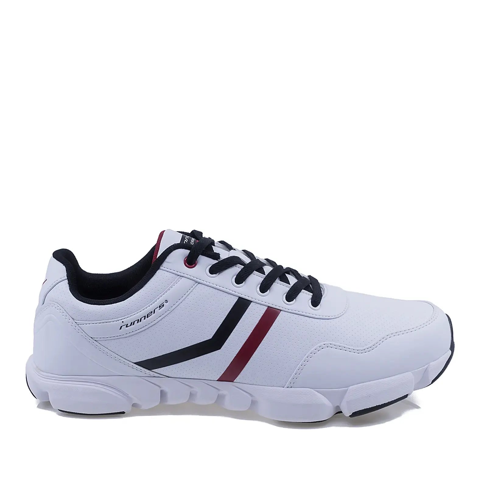 Pantofi Barbati sport poliuretan 182-1809 albi