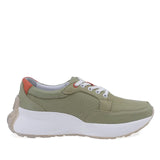 Pantofi Dama Casual Anna Viotti Piele naturala D16-703 verde