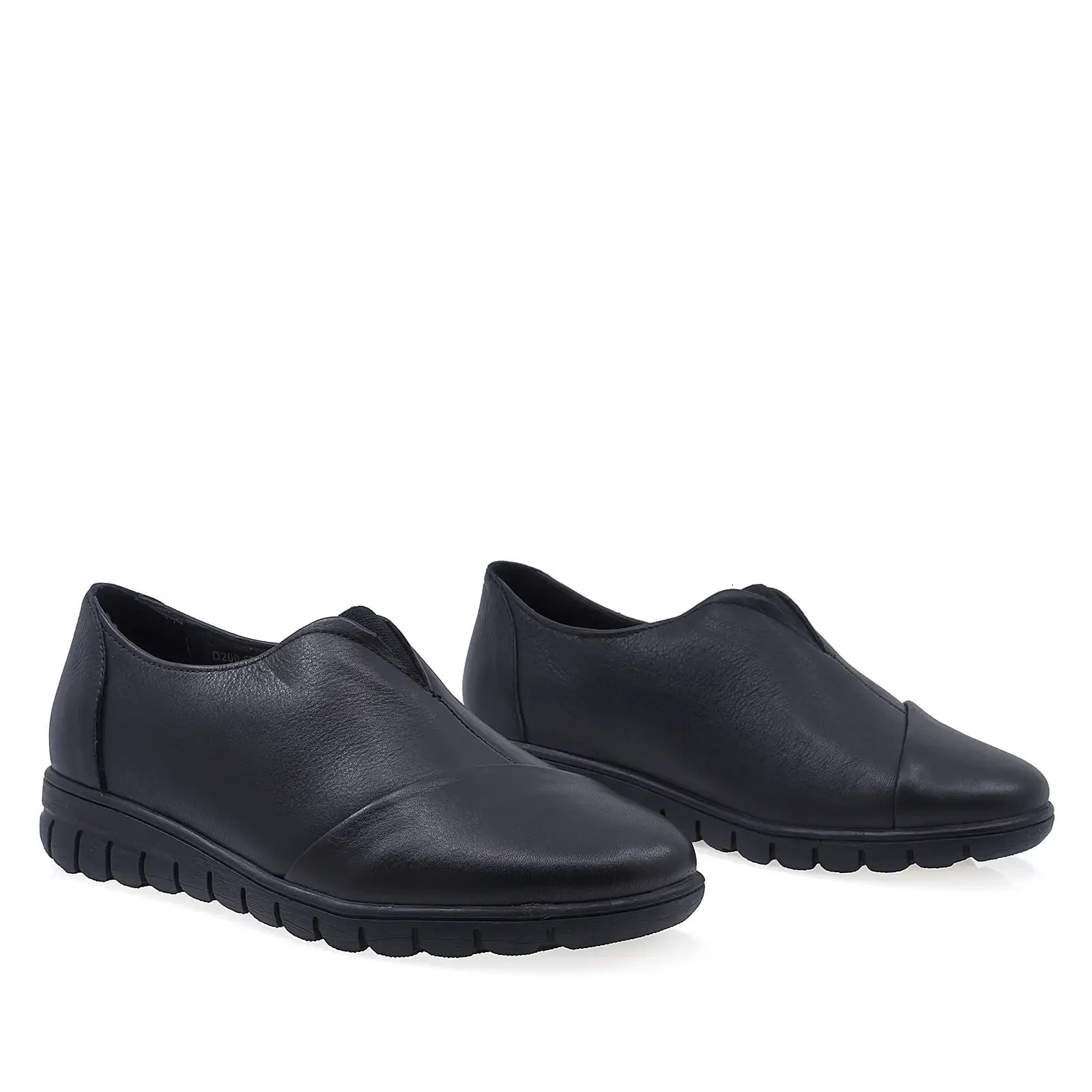 Pantofi Dama Casual Anna Viotti Piele naturala D200-67474 Negru