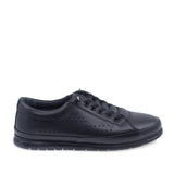 PANTOFI BARBATI CASUAL GORETTI DIN PIELE NATURALA B24-492 negri