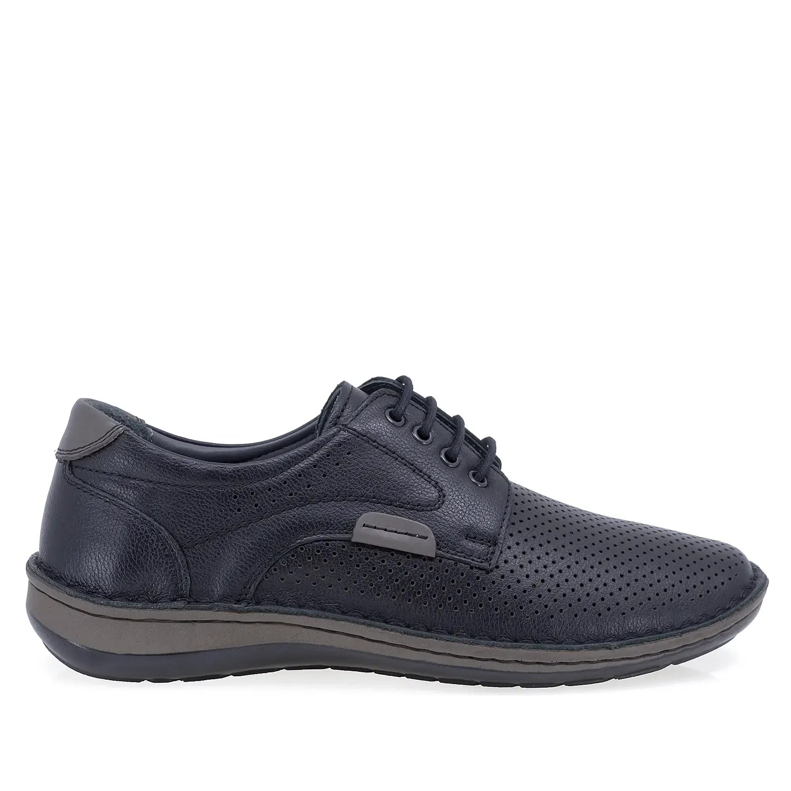 Pantofi barbati casual Goretti piele naturala B36-9506-106 negru