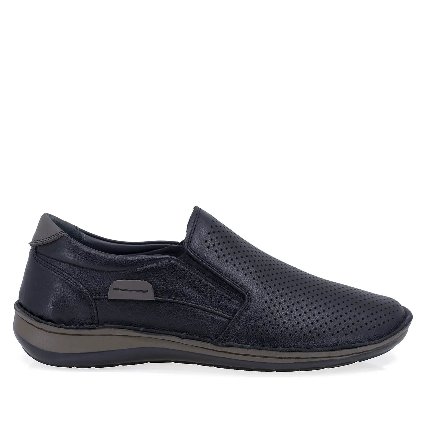 Pantofi barbati casual Goretti piele naturala B36-9505-106 negru