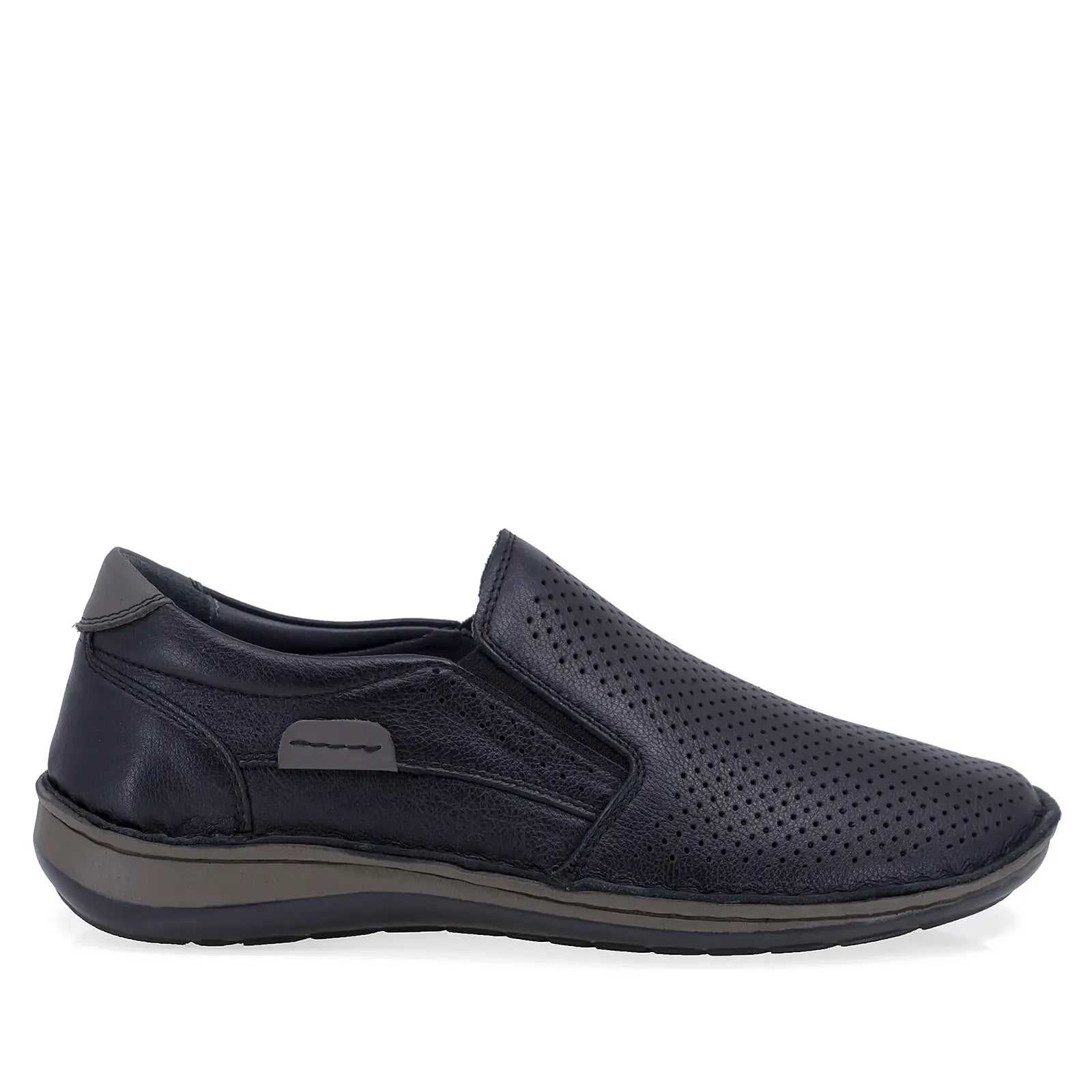 Pantofi barbati casual Goretti piele naturala B36-9505-106 negru
