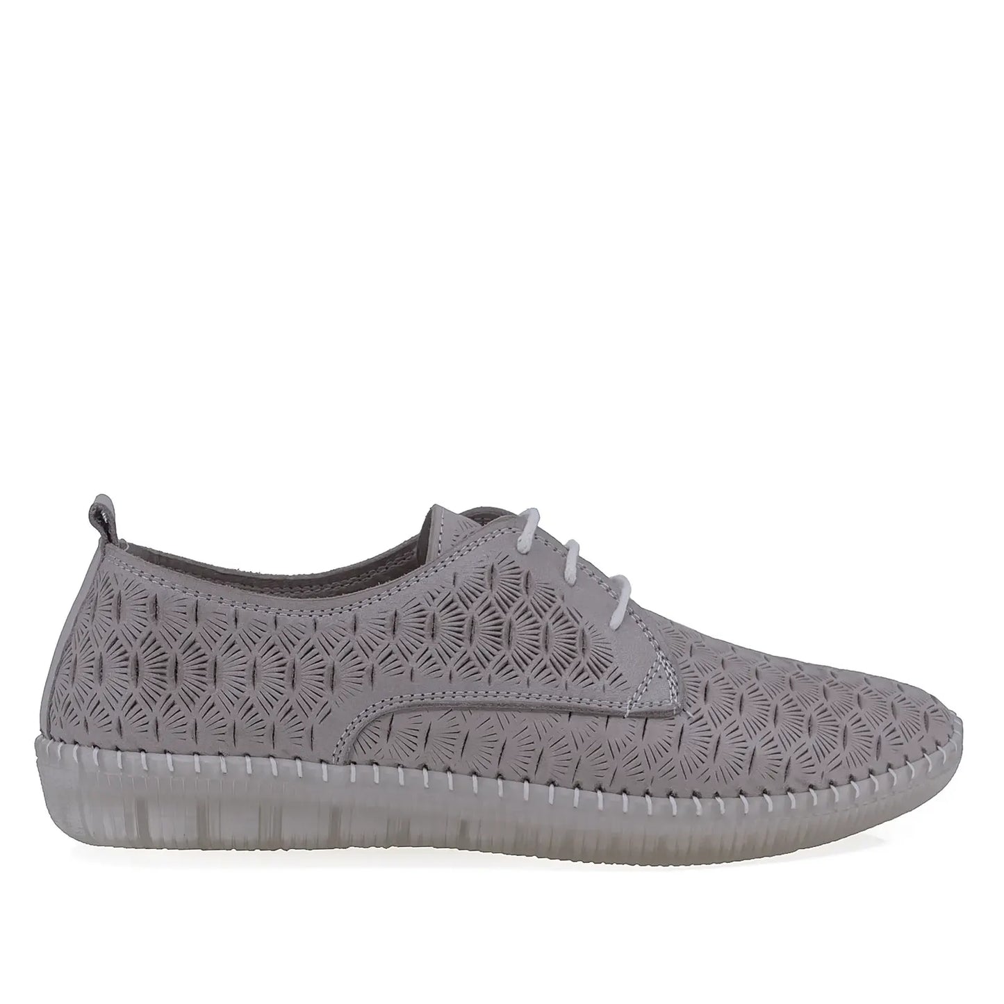 Pantofi Dama Casual Anna Viotti Piele naturala D43-03 gri