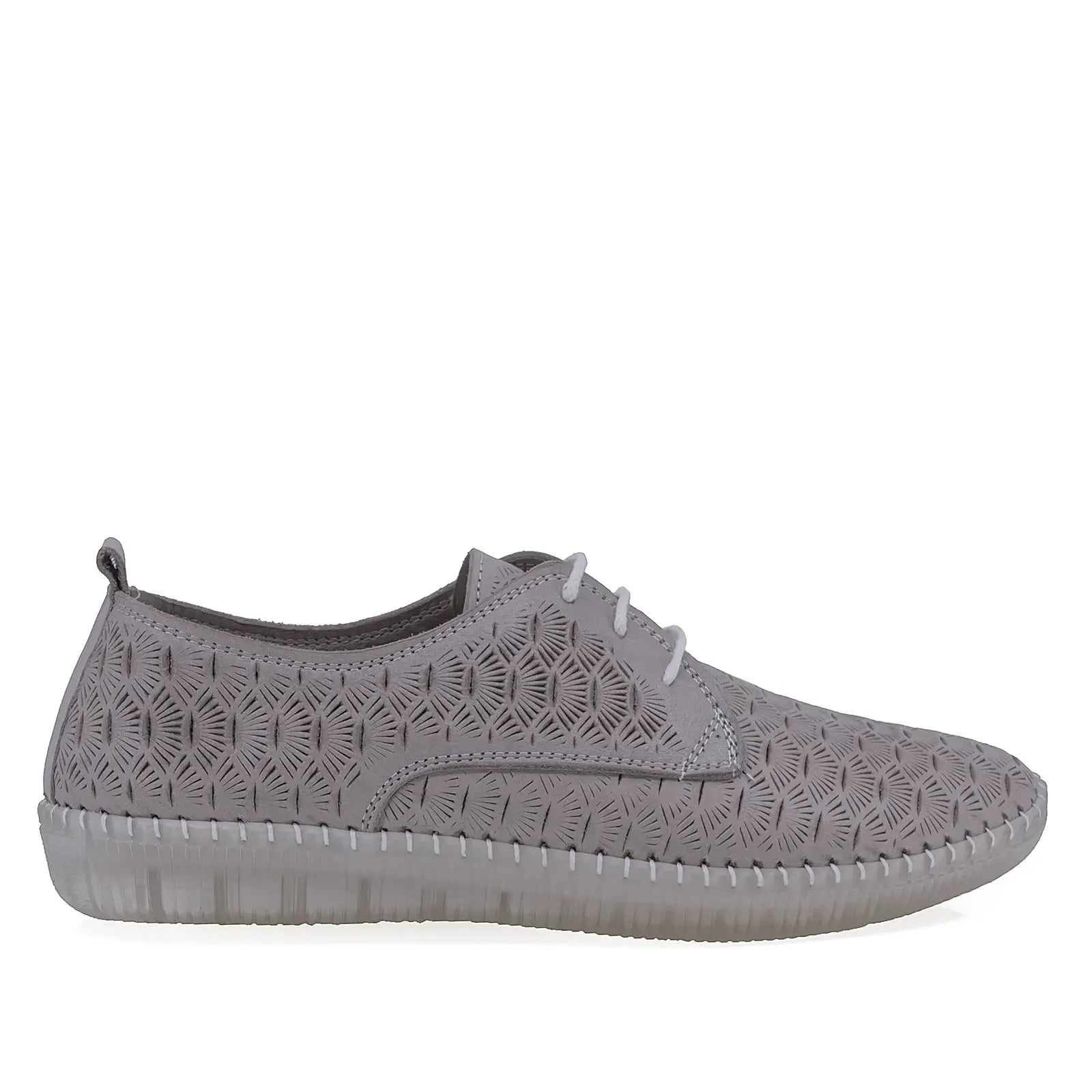 Pantofi Dama Casual Anna Viotti Piele naturala D43-03 gri