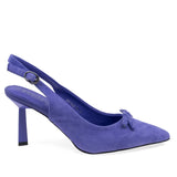 Pantofi dama eleganti Feeling piele intoarsa D47-8328 mov