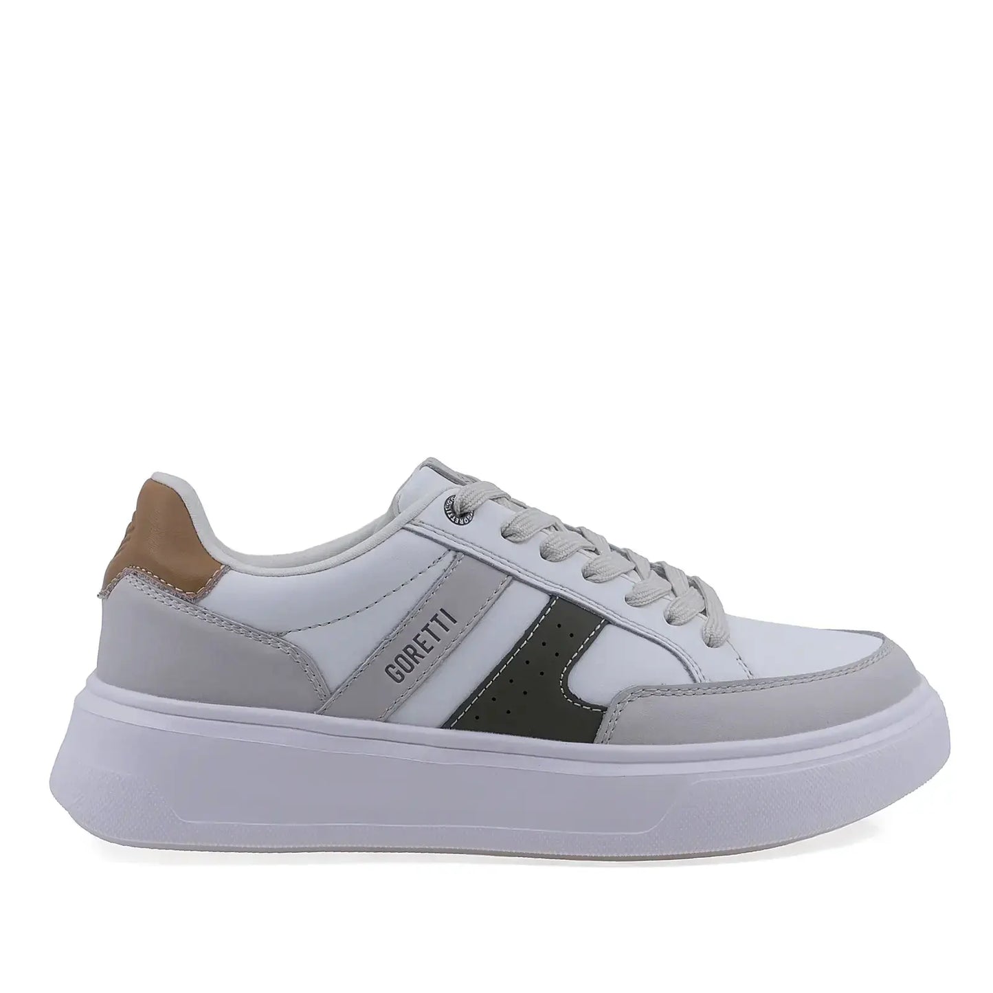 Pantofi barbati casual Goretti piele naturala B115-25SCM024 bej
