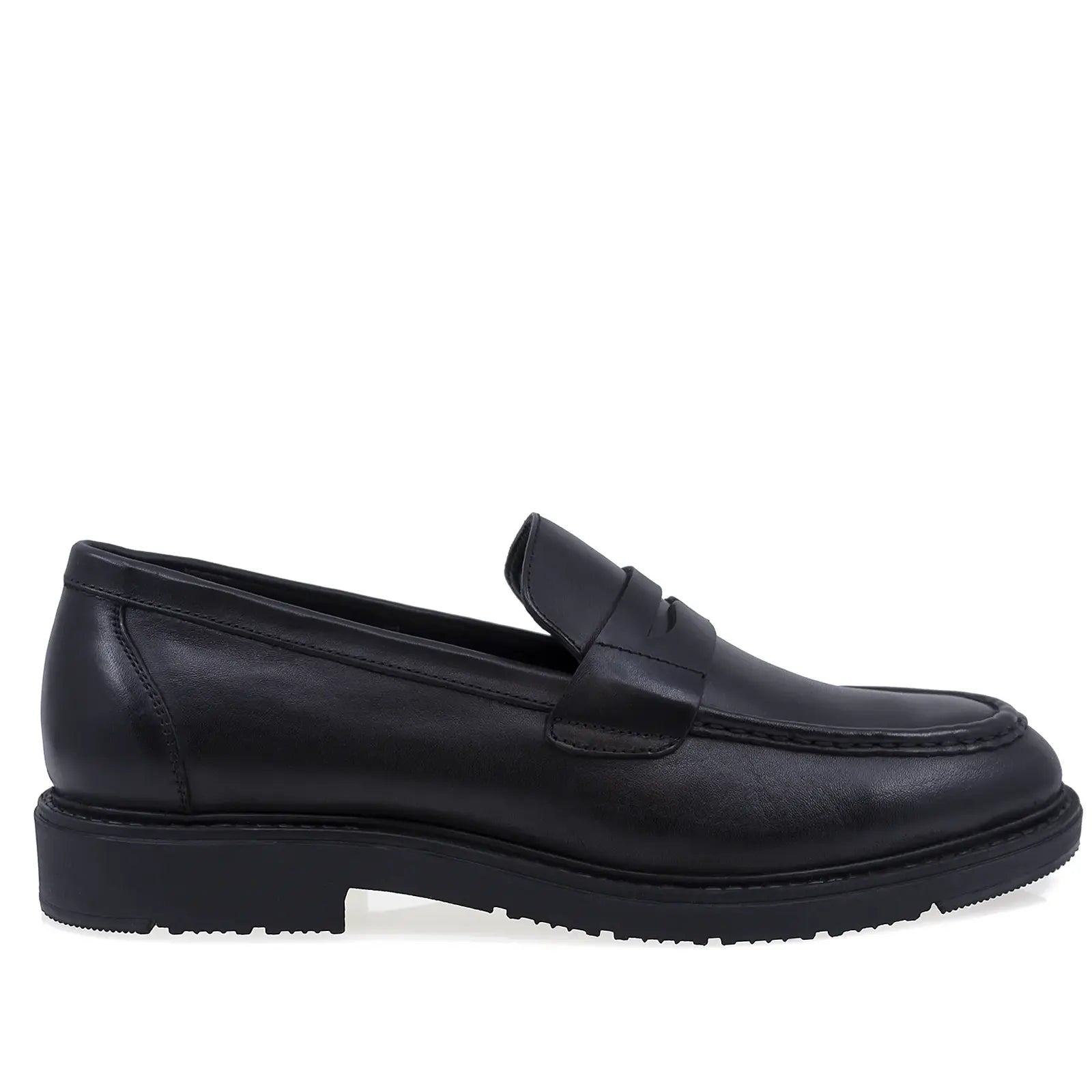 Pantofi barbati casual Goretti piele naturala B200-90113 negru