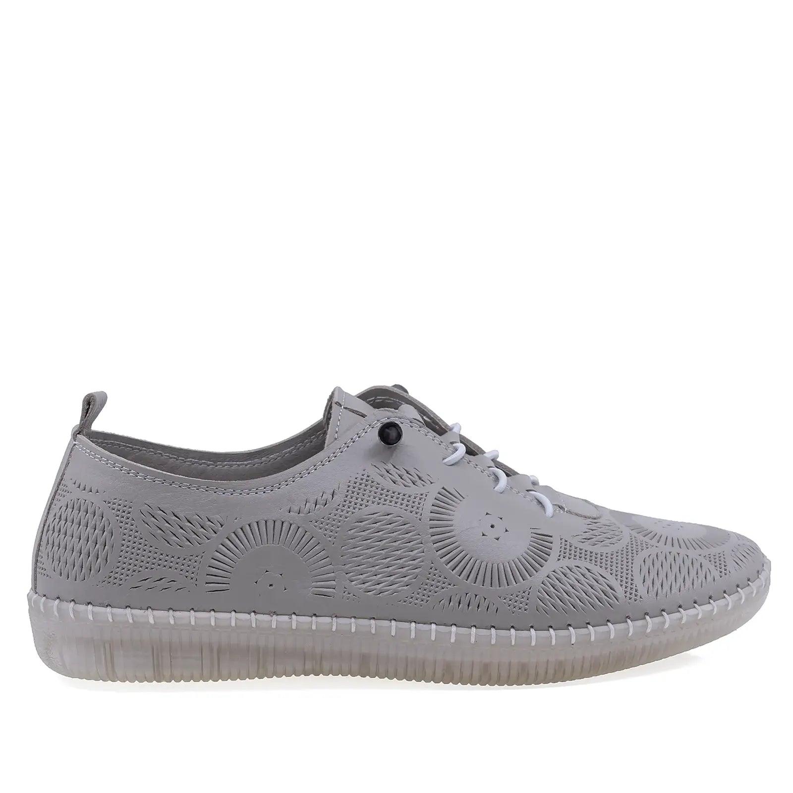 Pantofi Dama Casual Anna Viotti Piele naturala D43-01 crem