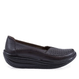 Pantofi Dama Casual Anna Viotti Piele naturala D64-1050 maro