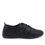 Pantofi Dama Casual Anna Viotti Piele naturala D43-01 negru