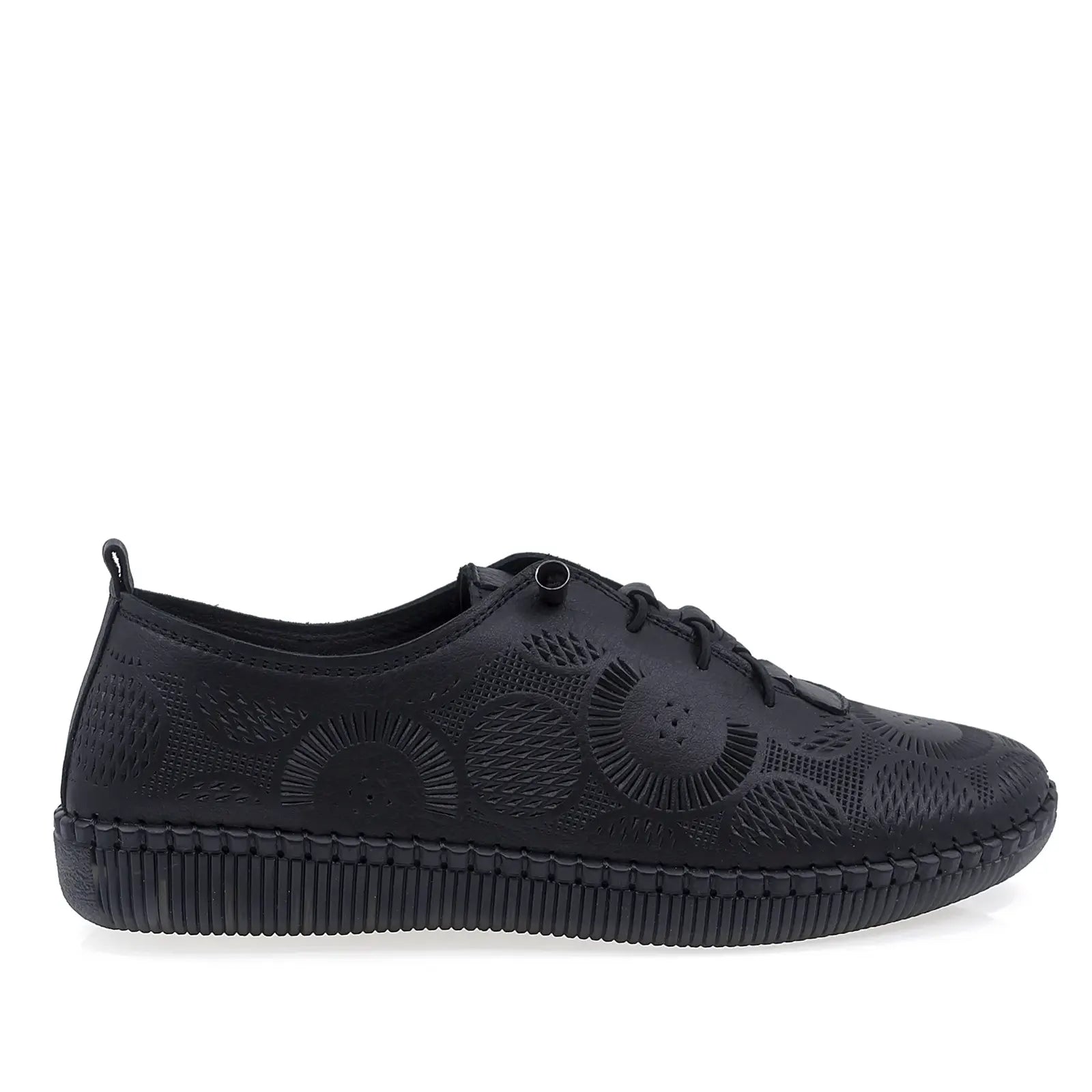Pantofi Dama Casual Anna Viotti Piele naturala D43-01 negru