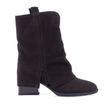 Ghete Dama Casual Anna Viotti Piele Intoarsa D105-8077R-F218-N43 maro