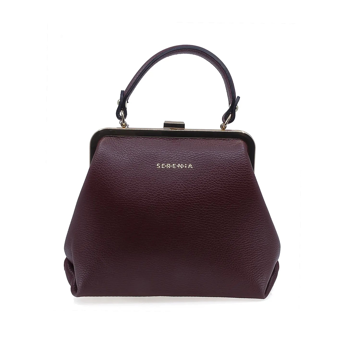 Geantă damă Serenia piele naturala 035 grena