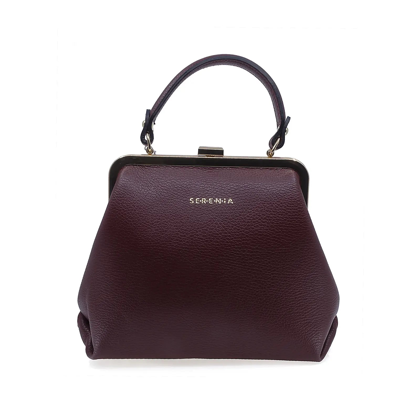 Geantă damă Serenia piele naturala 035 grena