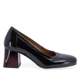 Pantofi dama eleganti Anna Viotti piele lacuita D63-1199 negru