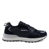 Pantofi barbati sport Goretti piele intoarsa B104-24M8782 negru