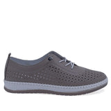 Pantofi Dama Casual Anna Viotti Piele naturala D74-405 gri