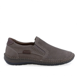 Pantofi barbati casual Goretti piele nabuc B36-9505-1 gri