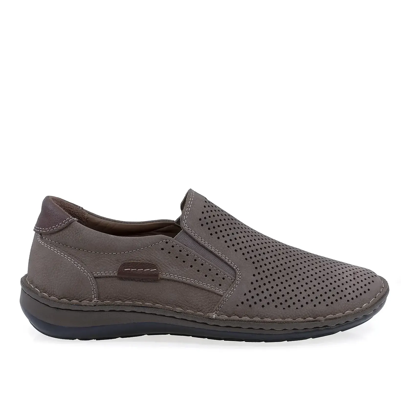 Pantofi barbati casual Goretti piele nabuc B36-9505-1 gri