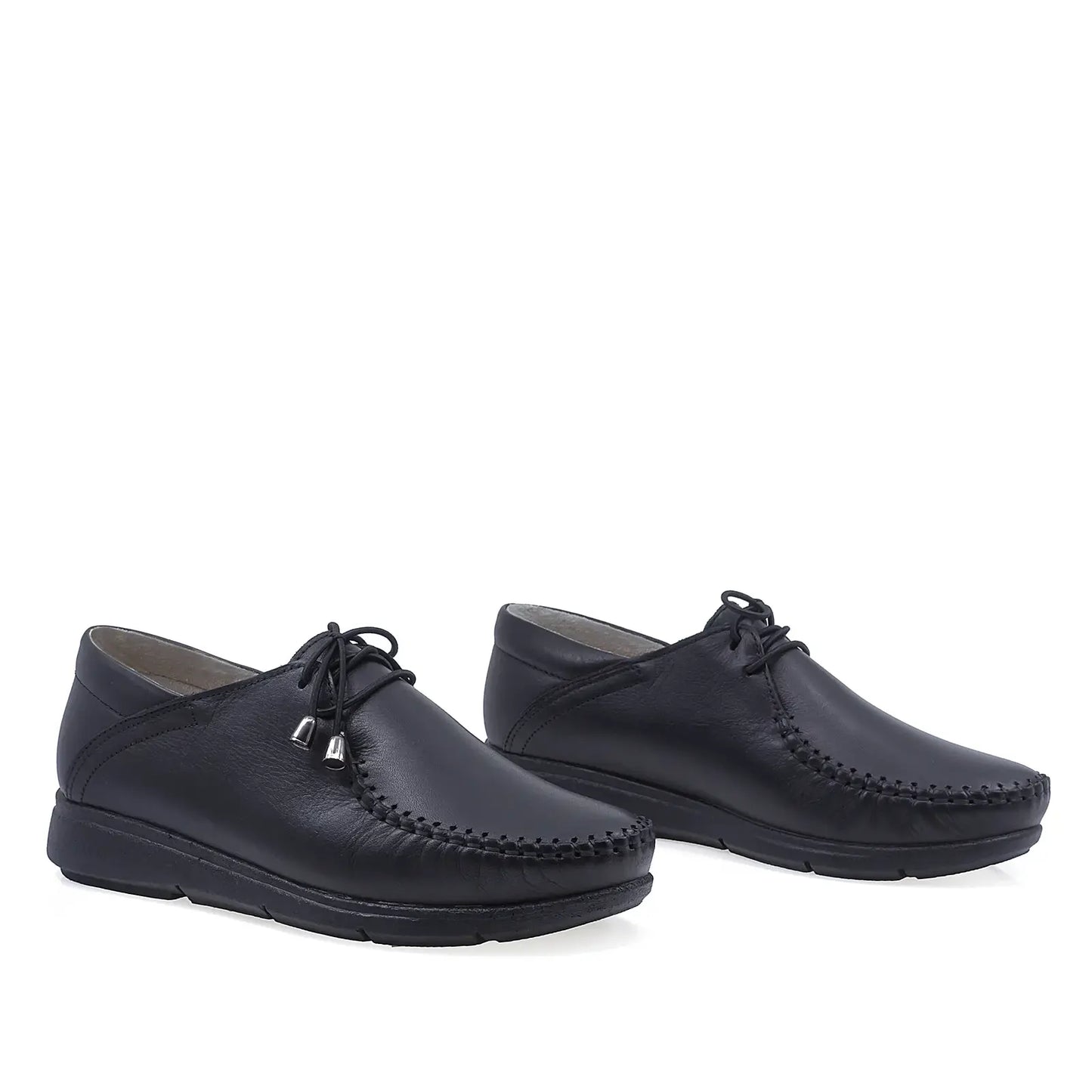 Pantofi Dama Casual Anna Viotti Piele naturala D25-42064 Negru