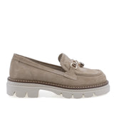 Pantofi Dama Casual Anna Viotti Piele intoarsa D12-375 bej