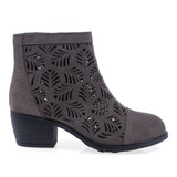 Ghete Dama de vara Casual Anna Viotti Piele intoarsa D116-2600-01R gri