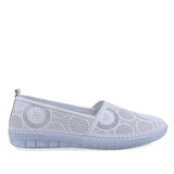 Pantofi Dama Casual Anna Viotti Piele naturala D43-07 alb