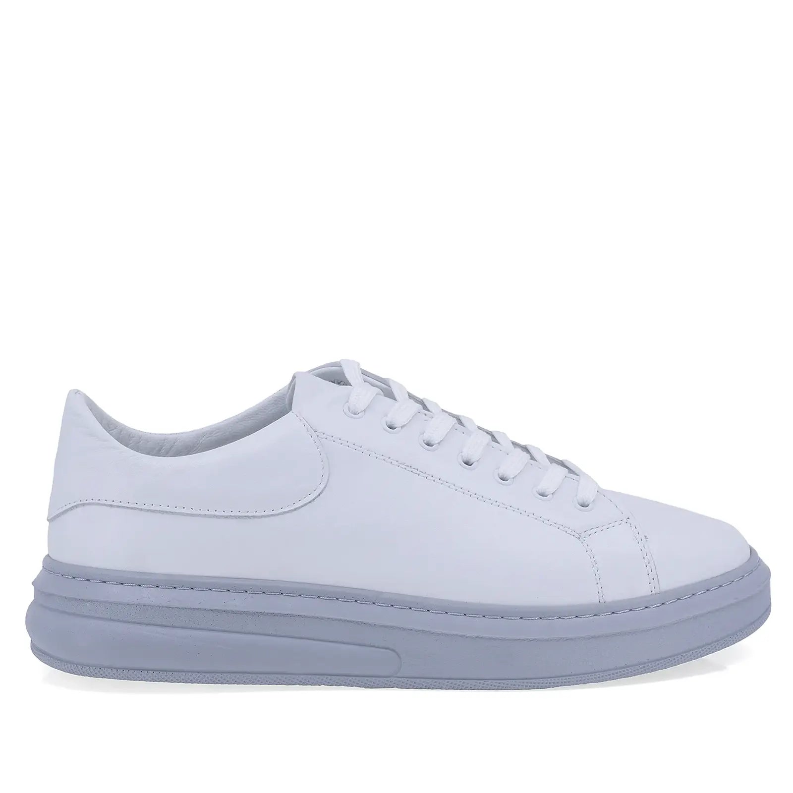 Pantofi barbati casual Goretti piele naturala B16-1450 alb