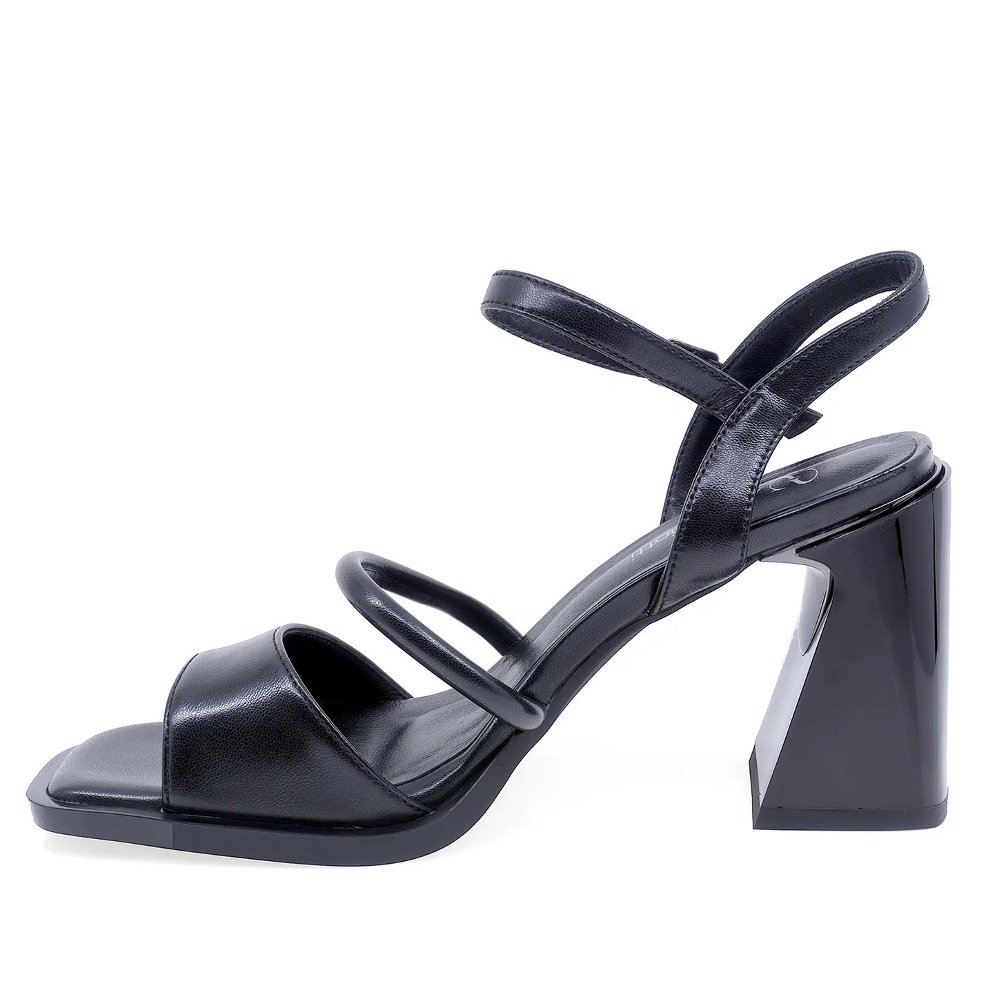 Sandale damă elegante piele naturala Anna Viotti D105-6372-S15-YT01 negru