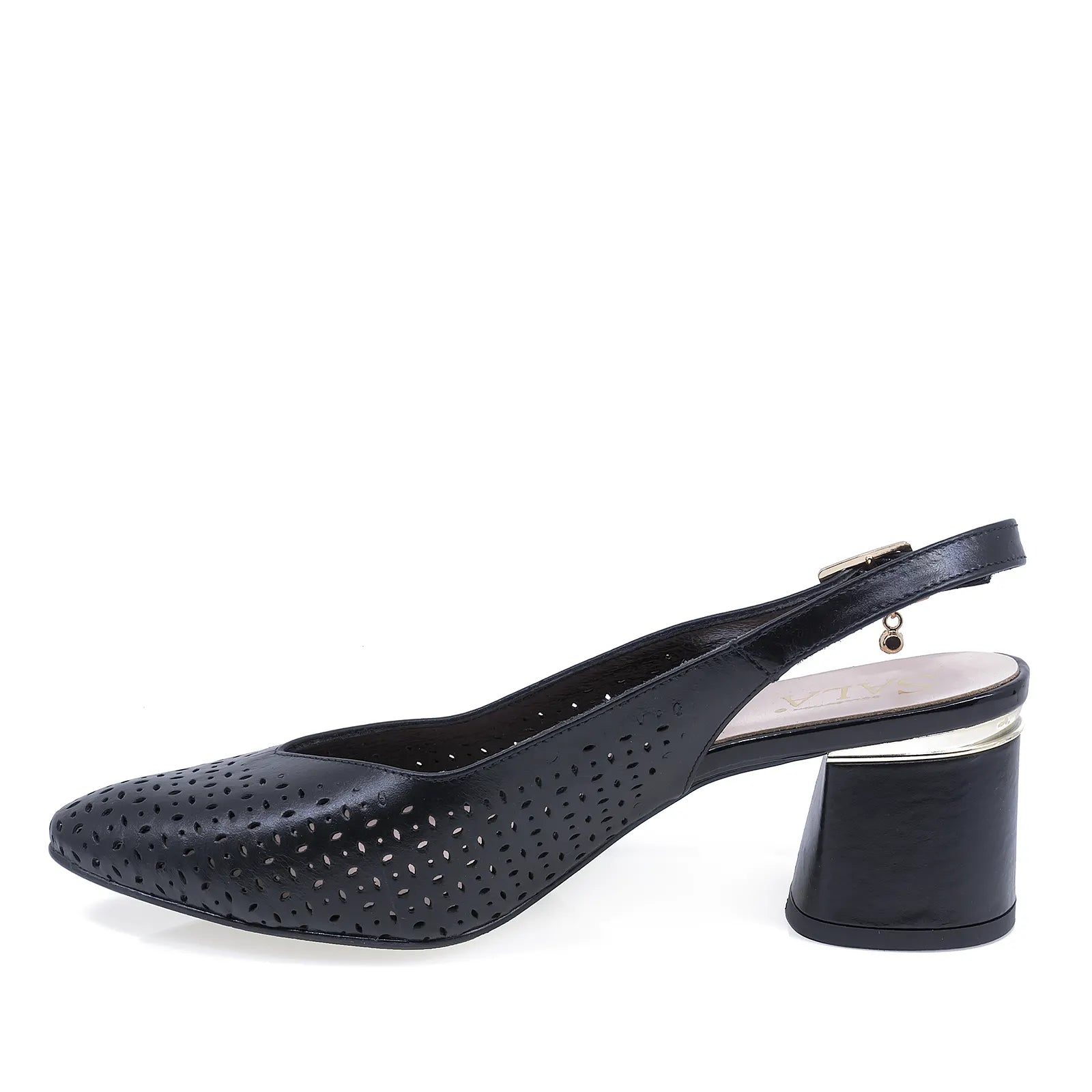 Pantofi dama eleganti Sala piele naturala 9842 negru