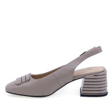 Pantofi damă eleganti piele naturala Anna Viotti D105-6371P-A11-X16 gri