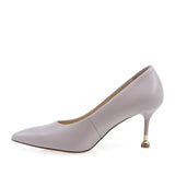 Pantofi dama eleganti Anna Viotti piele naturala D3239 ecru