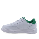 Pantofi Dama Casual Anna Viotti Piele naturala D100-CL33891 alb/verde
