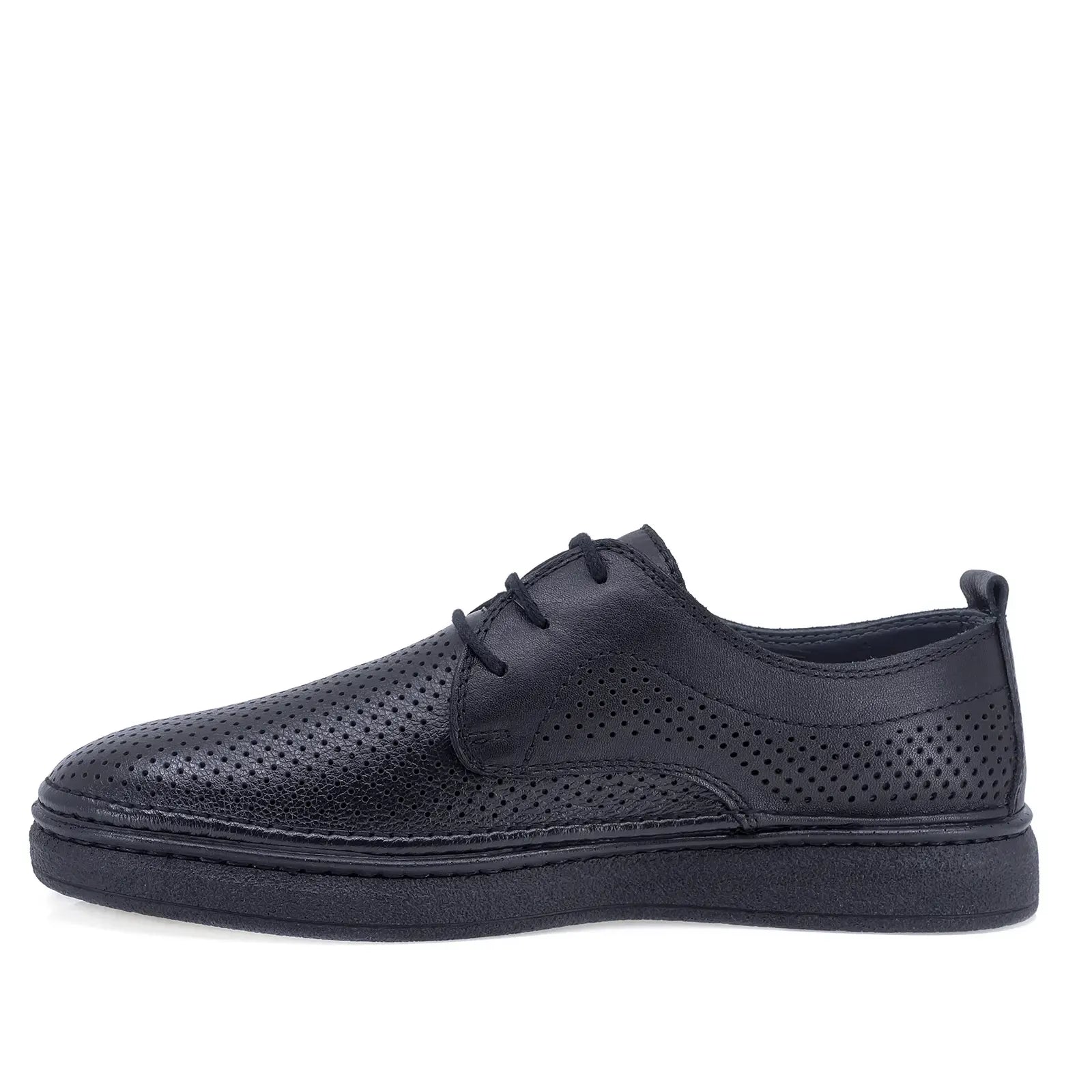 Pantofi barbati casual Goretti piele naturala B69-321 negru