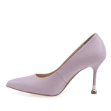 Pantofi dama eleganti Anna Viotti piele naturala D3167 roz