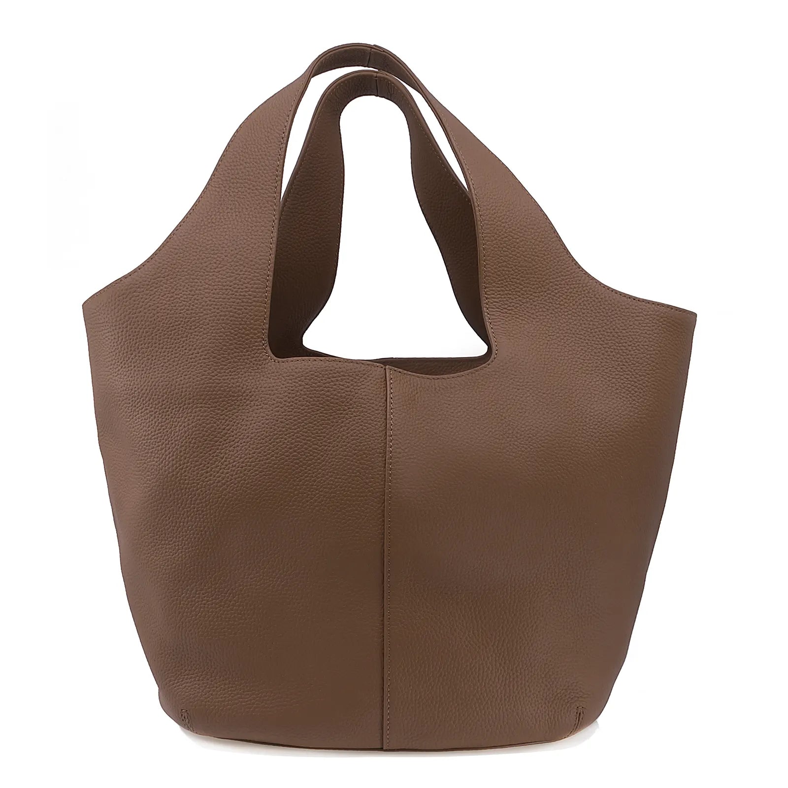 Geantă damă Anna Viotti piele naturala CS12834-001 maro
