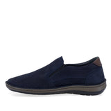 Pantofi barbati casual Goretti piele nabuc B36-9505-1 bleumarin