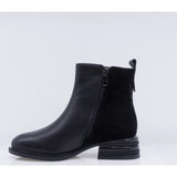 Ghete Dama Elegante Anna Viotti Piele Naturala D111-26AW26-2 negre