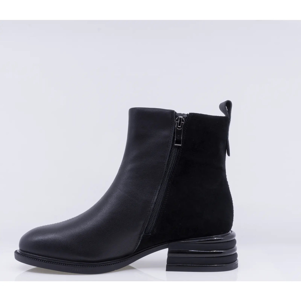 Ghete Dama Elegante Anna Viotti Piele Naturala D111-26AW26-2 negre